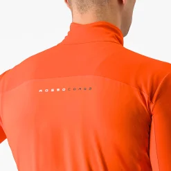 Maglia Castelli Perfetto RoS 2 Wind - Arancio scuro