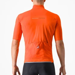 Maglia Castelli Perfetto RoS 2 Wind - Arancio scuro