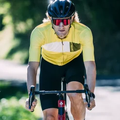 Maglia Castelli Prologo 7 - Giallo bianco