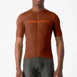 Maglia Castelli Prologo Lite - Marrone