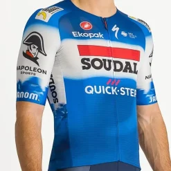 Maglia Castelli Soudal Quick-Step 2024 Aero Race 7.0
