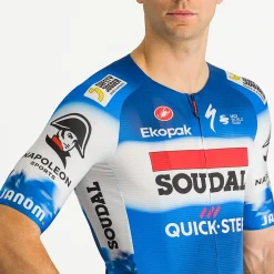 Maglia Castelli Soudal Quick-Step 2024 Aero Race 7.0