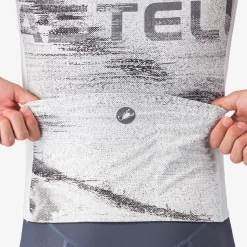 Maglia Castelli Stratus Logo - Bianco