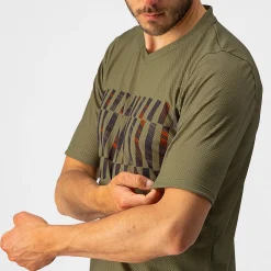 Maglia Castelli Trail Tech Tee - Verde