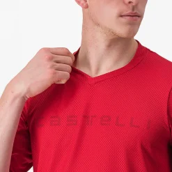 Maglia Castelli Trail Tech Tee 2 - Rosso