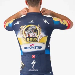 Maglia Castelli T-Rex Gold Quick-Step 2025 Competizione 3