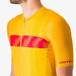 Maglia Castelli Unlimited Endurance - Giallo scuro