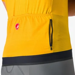Maglia Castelli Unlimited Endurance - Giallo scuro