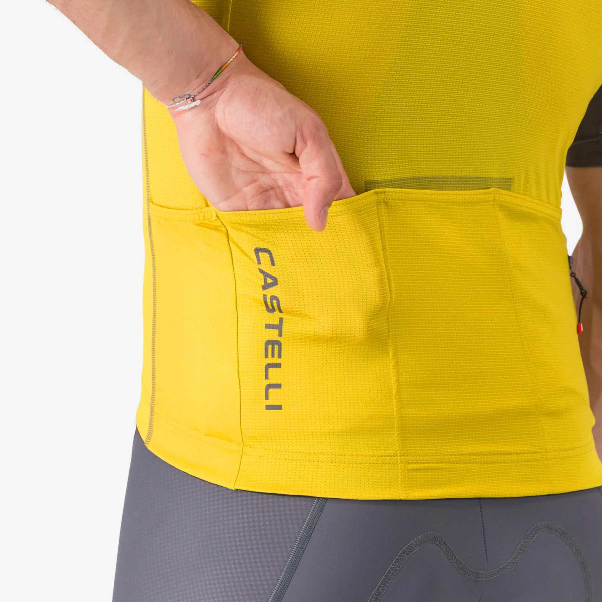 Maglia Castelli Unlimited Endurance 3 - Giallo