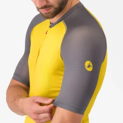 Maglia Castelli Unlimited Endurance 3 - Giallo
