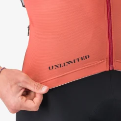 Maglia Castelli Unlimited Pro 2 - Arancio