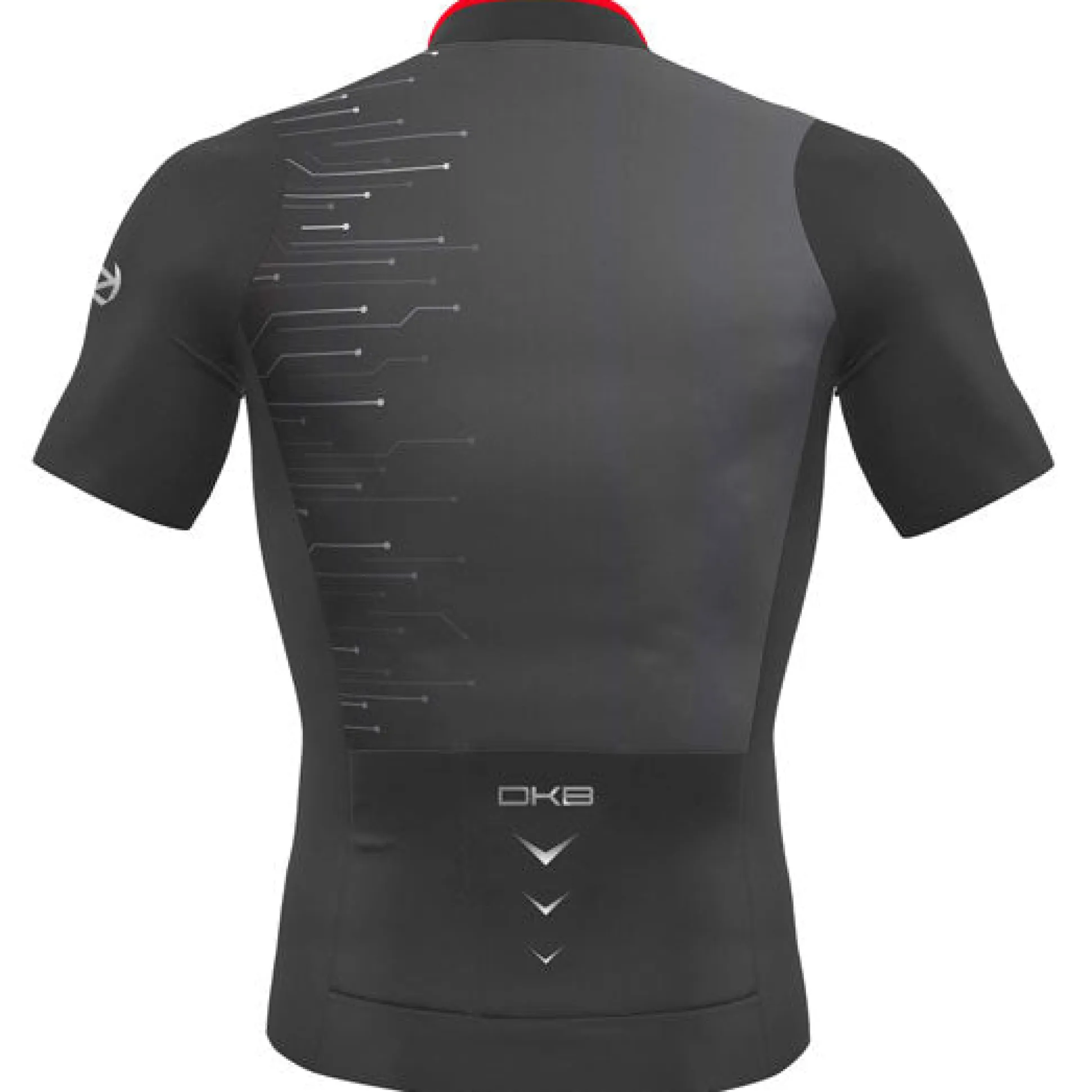 Maglia DKB Vuelta - Nero stripe