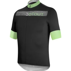Maglia Dotout Horizon - Nero lime