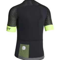 Maglia Dotout Hybrid - nero-giallo fluo