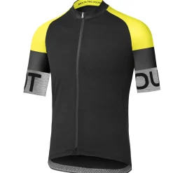 Maglia Dotout Pure - Nero giallo fluo