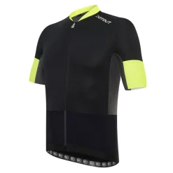 Maglia DotOut Race Wool.2 - Nero Giallo