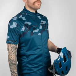 Maglia Endura Hummvee Ray - Blu scuro