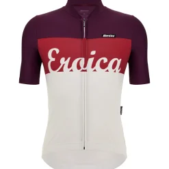 Maglia Eroica Brina - Bordeaux