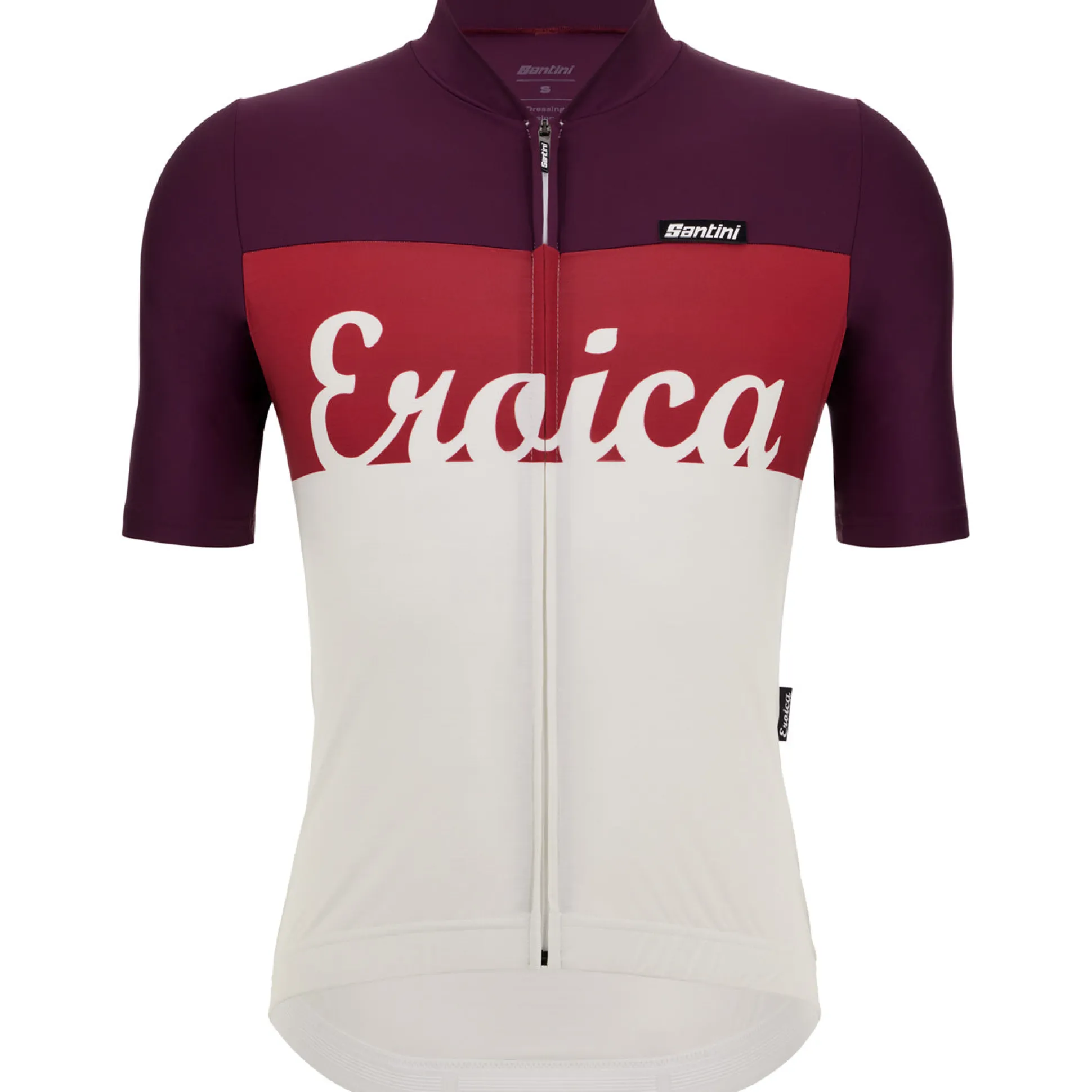 Maglia Eroica Brina - Bordeaux