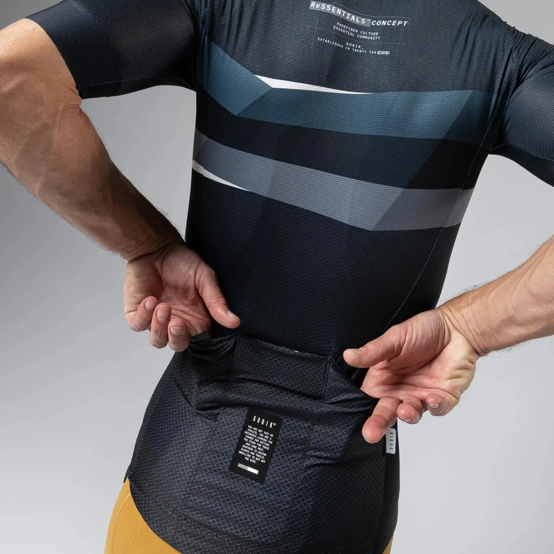 Maglia Gobik Cx Pro 2.0 Soot - Nero