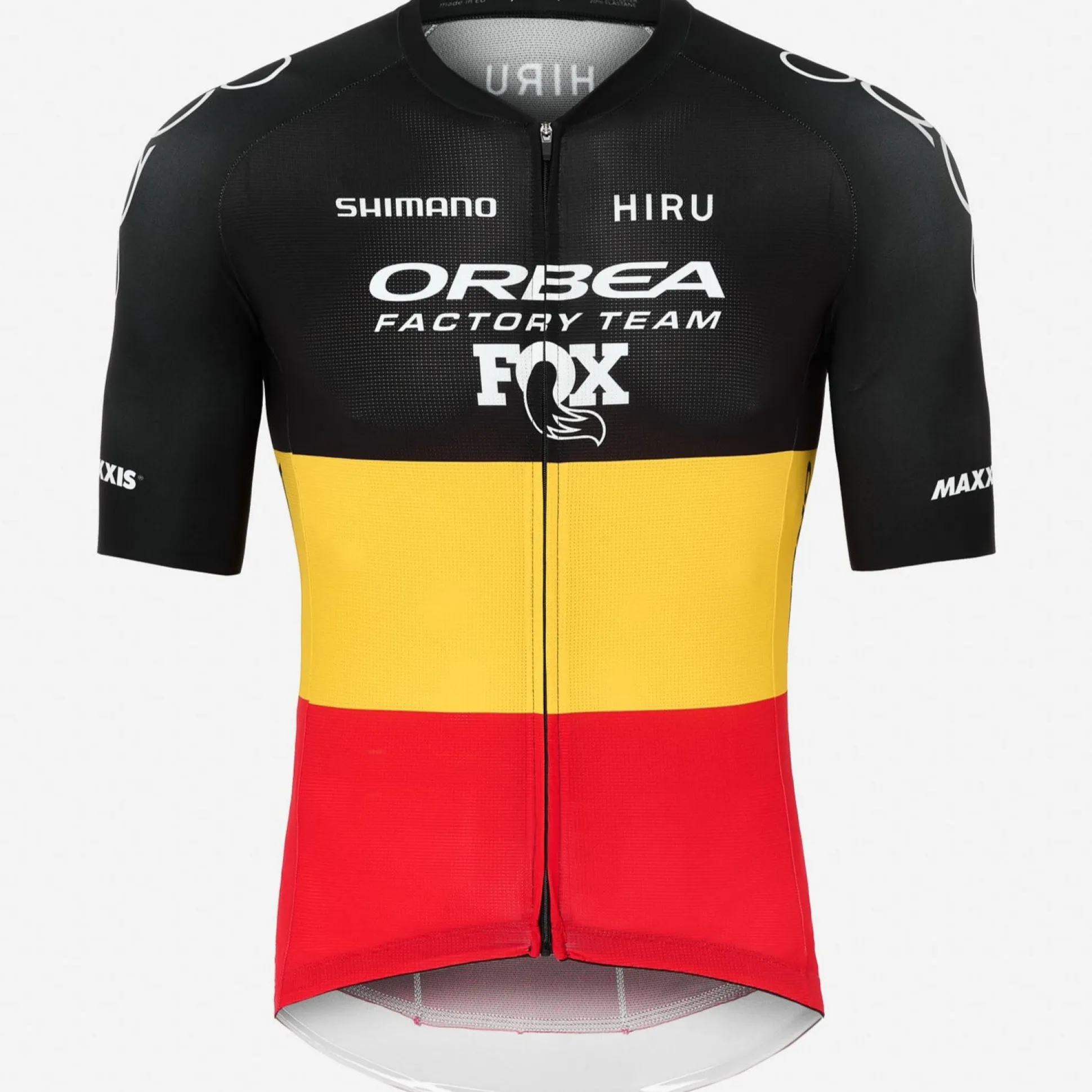 Maglia Hiru Orbea Factory Team 2025 Core - Campione Belga