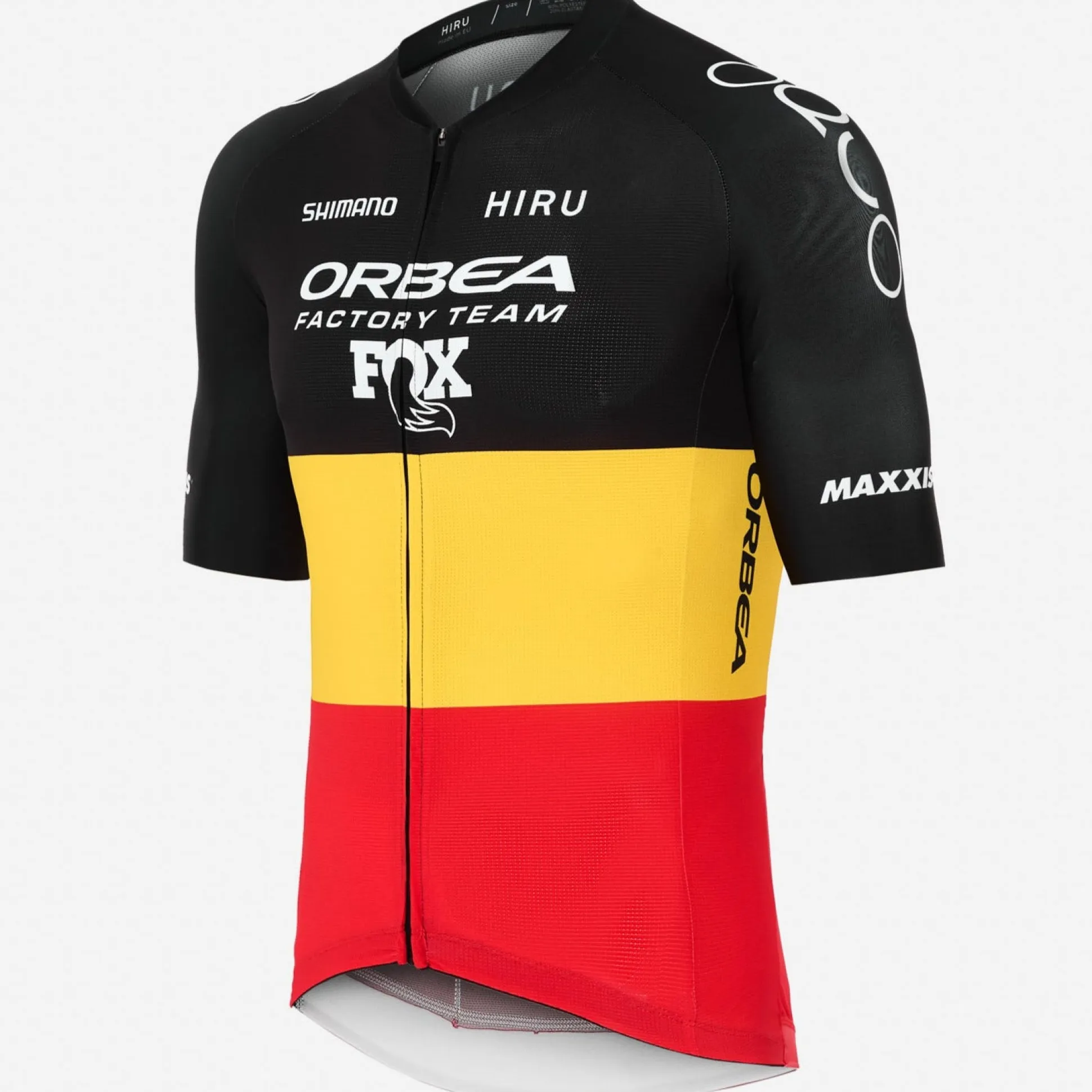 Maglia Hiru Orbea Factory Team 2025 Core - Campione Belga