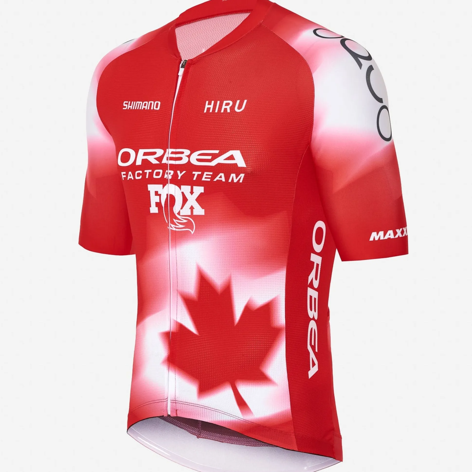 Maglia Hiru Orbea Factory Team 2026 Core - Campione Canadese