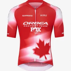Maglia Hiru Orbea Factory Team 2026 Core - Campione Canadese