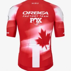 Maglia Hiru Orbea Factory Team 2026 Core - Campione Canadese