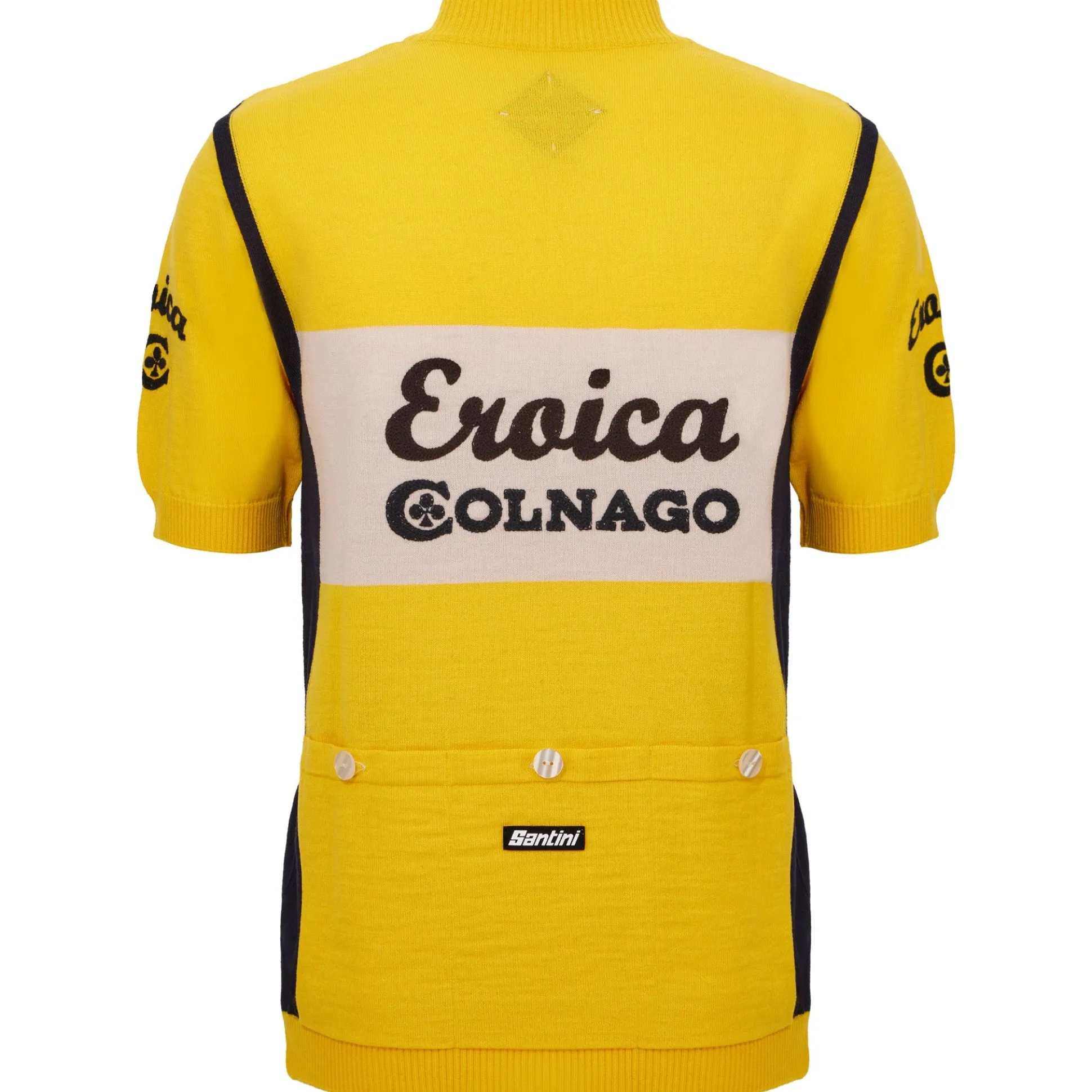 Maglia in lana Santini Eroica Colnago