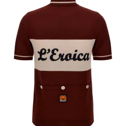 Maglia in lana Santini Eroica Vino