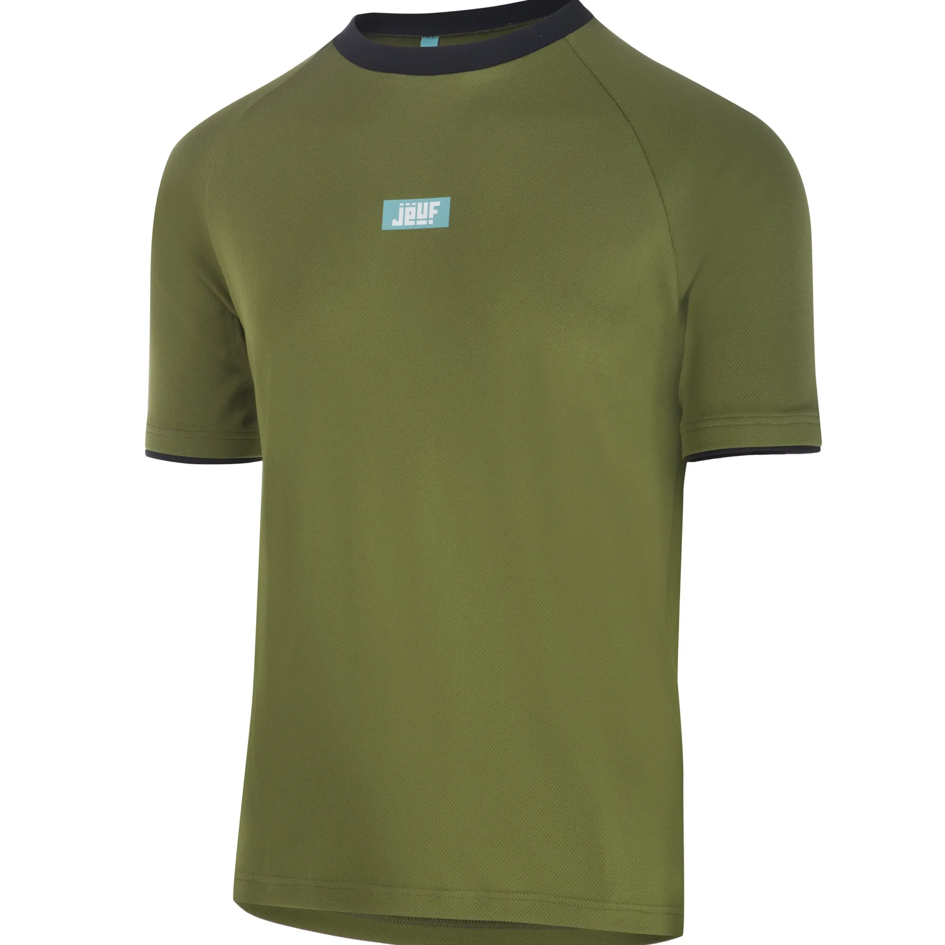 Maglia Jëuf Essential MTB Solid uomo manica corta - Verde militare