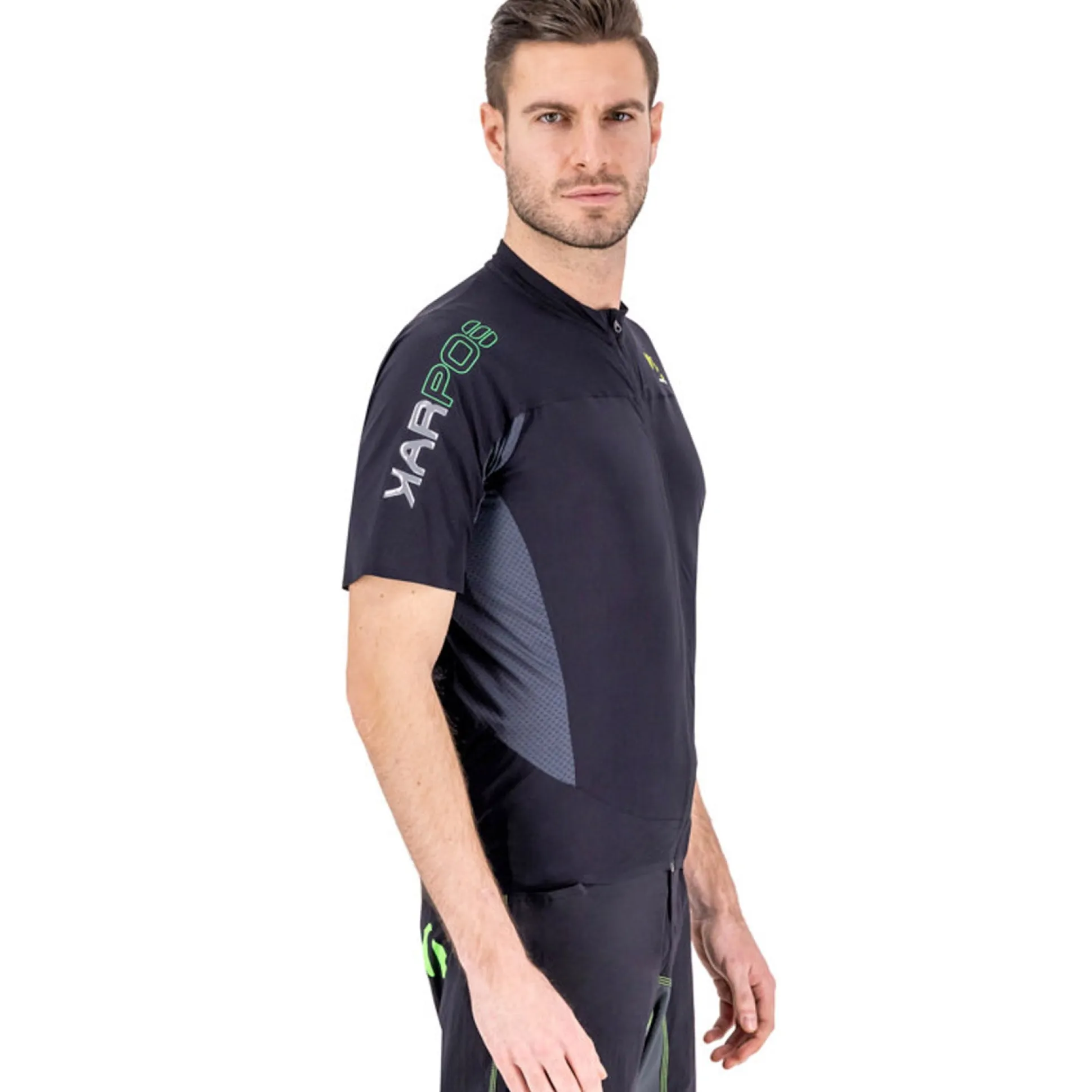 Maglia Karpos Pralongia - Nero grigio