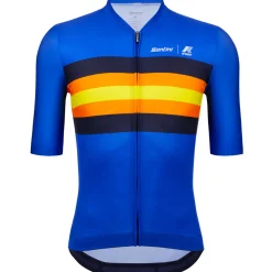 Maglia Le Vrai Santini x K-WAY - Blu