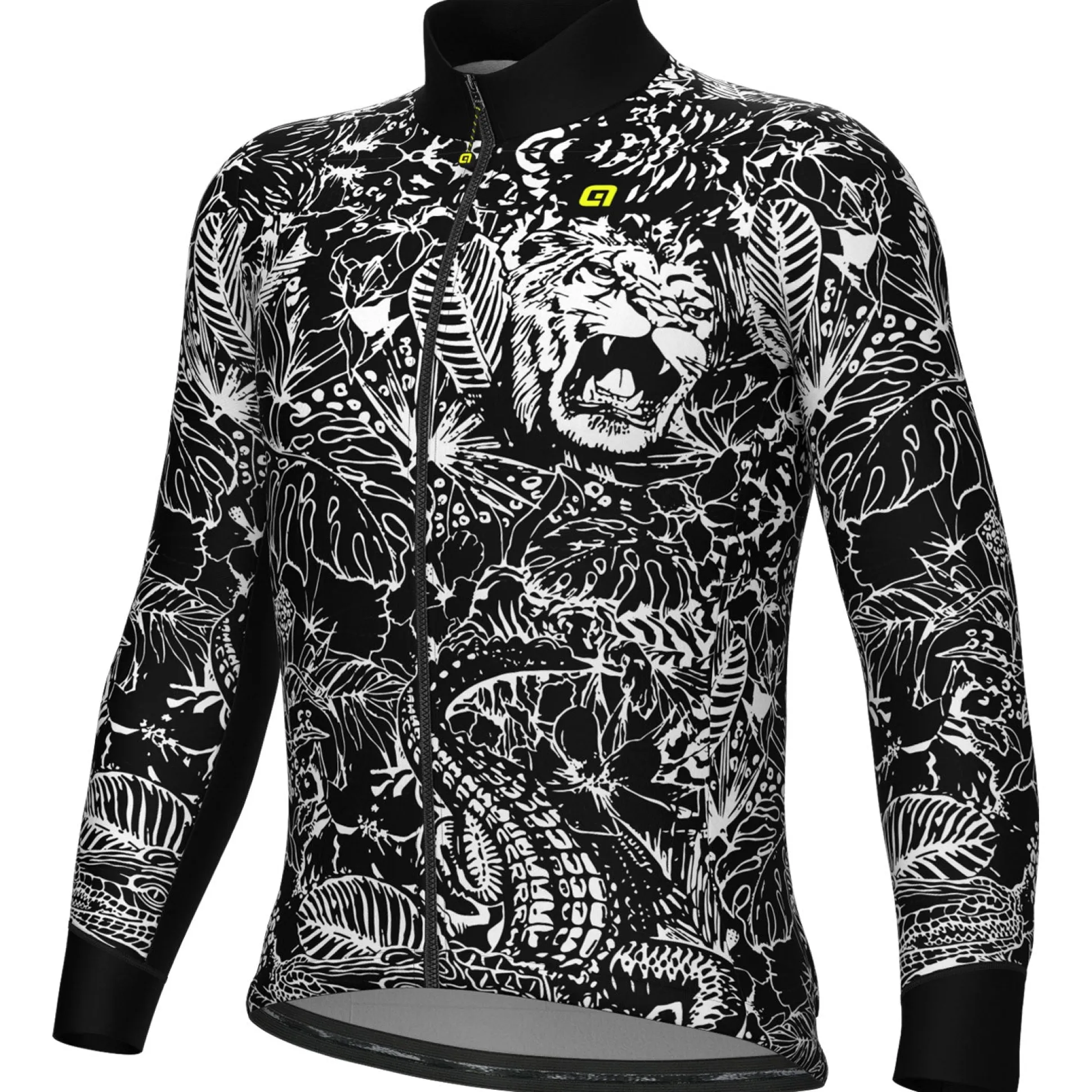 Maglia maniche lunghe Ale Pragma Safari - Nero