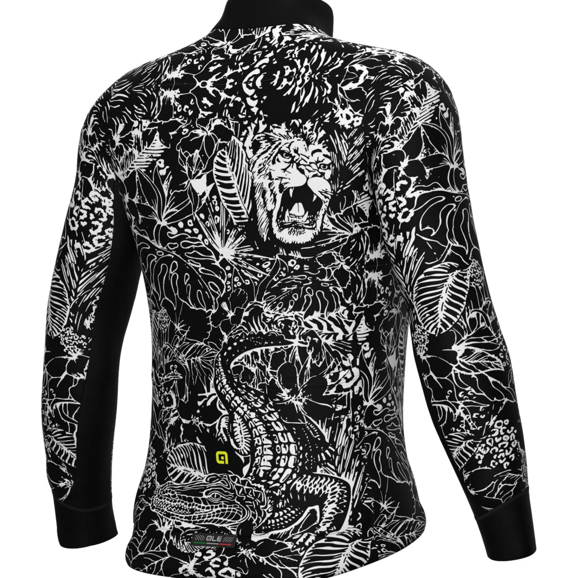 Maglia maniche lunghe Ale Pragma Safari - Nero