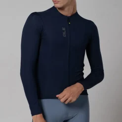 Maglia maniche lunghe Ale Pragma Color Block - Blu