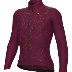 Maglia maniche lunghe Ale PR-E Top - Bordeaux