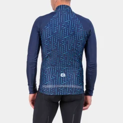 Maglia maniche lunghe Ale PRR Green Bolt - Blu