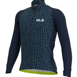 Maglia maniche lunghe Ale PRR Green Bolt - Blu