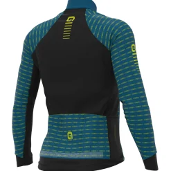 Maglia maniche lunghe Ale PRR Green Road - Blu giallo