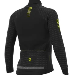 Maglia maniche lunghe Ale PRR Green Road - Nero giallo