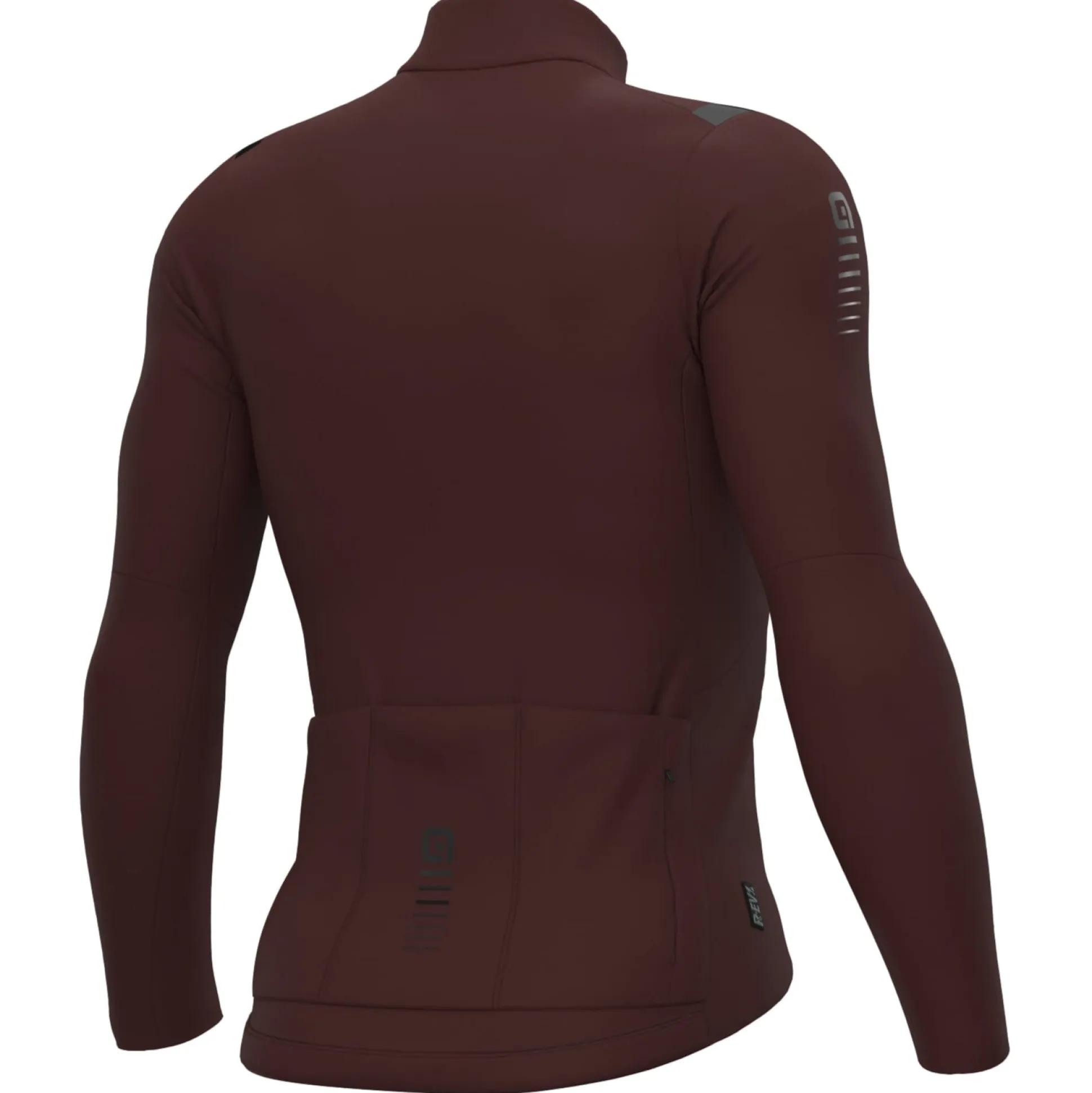 Maglia maniche lunghe Ale R-EV1 Warm Race - Bordeaux