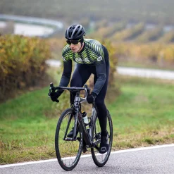 Maglia maniche lunghe Ale Solid Thorn - Nero giallo