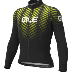 Maglia maniche lunghe Ale Solid Thorn - Nero giallo