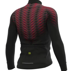 Maglia maniche lunghe Ale Solid Thorn - Nero rosso
