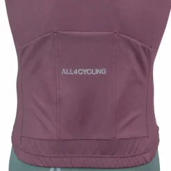 Maglia maniche lunghe All4cycling Color - Bordeaux