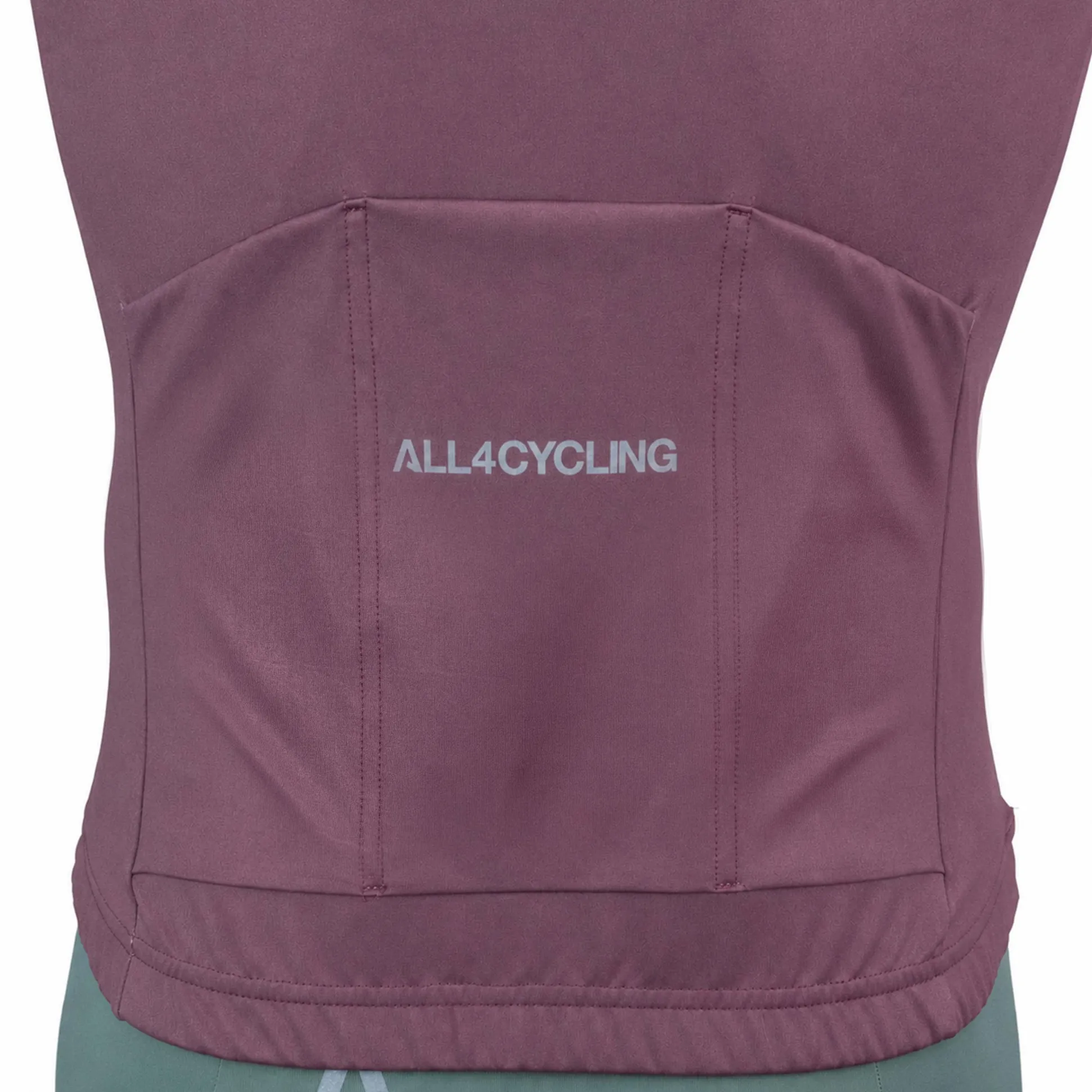 Maglia maniche lunghe All4cycling Color - Bordeaux
