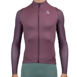 Maglia maniche lunghe All4cycling Color - Bordeaux