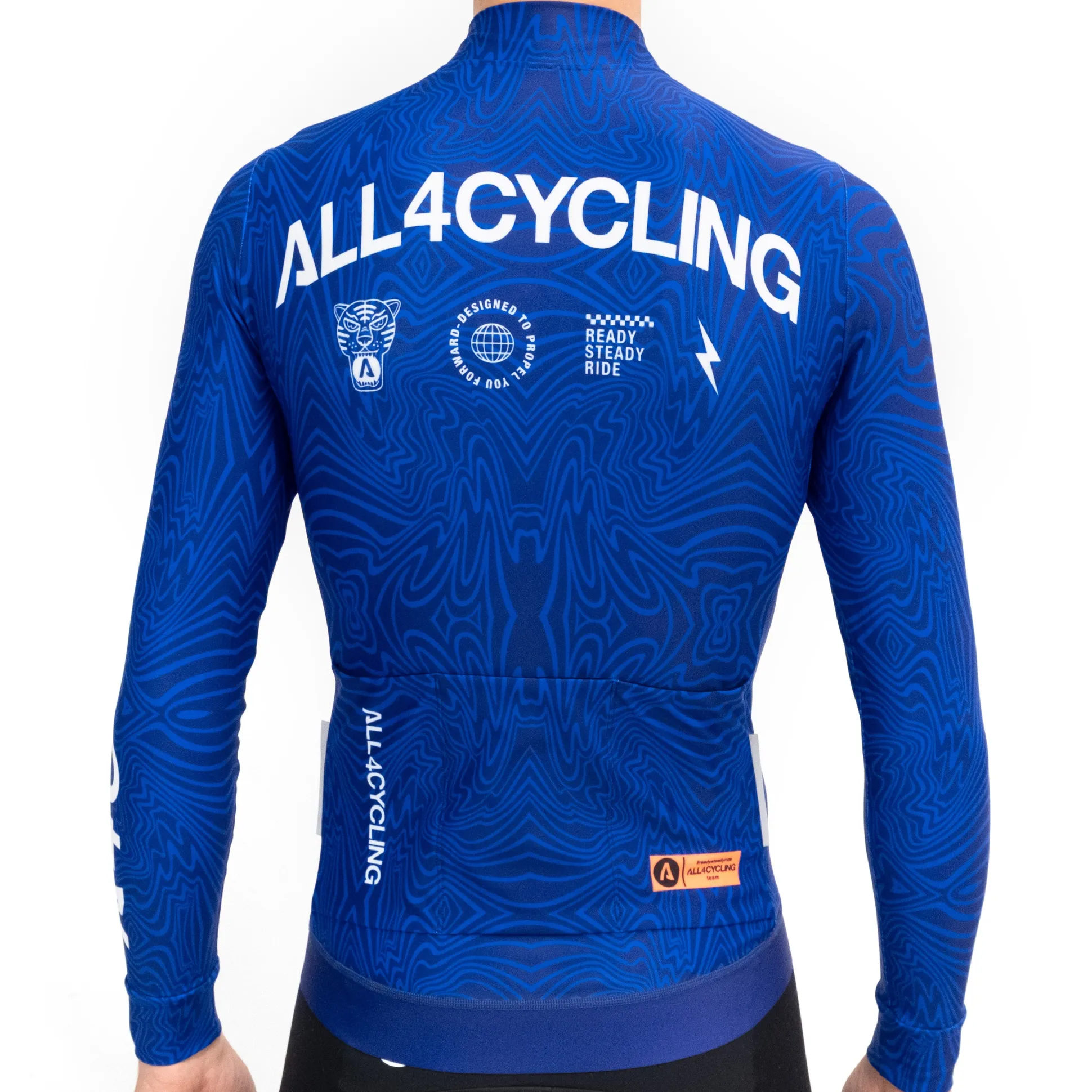 Maglia maniche lunghe All4cycling Team - The Tiger